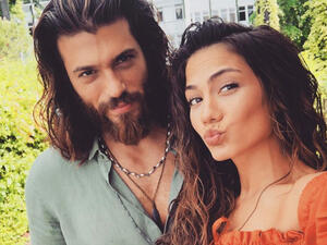Can Yaman debuted a newlook after he finished his military service (source: @1demetozdemir Instagram)
