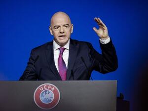 FIFA president Gianni Infantino