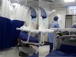 Buried Alive? Iranian Nurse Caught on Film Placing an Alive Coronavirus Patient in a Dead Bag