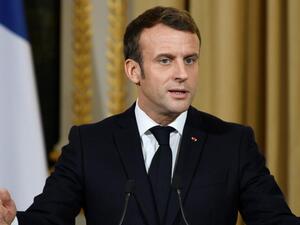 الرئيس الفرنسي إيمانويل ماكرون