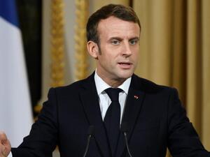 الرئيس الفرنسي إيمانويل ماكرون