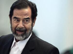 الرئيس العراقي الراحل صدام حسين