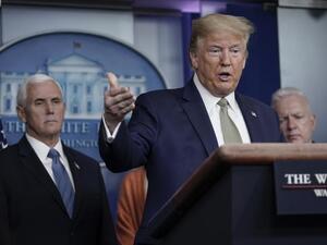 الرئيس الامريكي دونالد ترامب