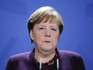 In this file photo taken on March 16, 2020 German Chancellor Angela Merkel makes a press statement on the spread of the coronavirus COVID-19 at the Chancellery, in Berlin. Germany will extend its current restrictions on public life to limit the spread of the novel coronavirus by two weeks until April 19, Chancellor Angela Merkel said on April 1, 2020. Markus Schreiber / POOL / AFP