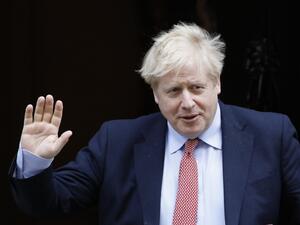 In this file photo taken on March 25, 2020 Britain's Prime Minister Boris Johnson leaves number 10 Downing Street in central London on March 18, 2020, on his way to the House of Commons to attend Prime Minister's Questions (PMQs) British Prime Minister Boris Johnson was taken to hospital on April 5, 2020 for tests, his office said, 10 days after he tested positive for coronavirus. Johnson, 55, announced he had mild symptoms of COVID-19 on March 27 and had been in self-isolation at his Downing Street residen
