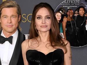 أنجلينا جولي وبراد بيت
