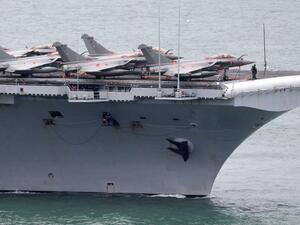 France's flagship aircraft (Twitter)