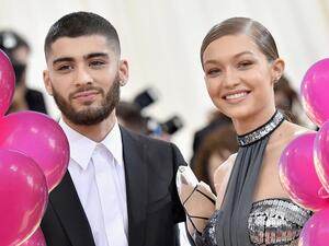 جيجي حديد وزين مالك