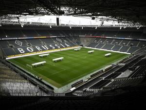 Borussia-Park football stadium in Mönchengladbach