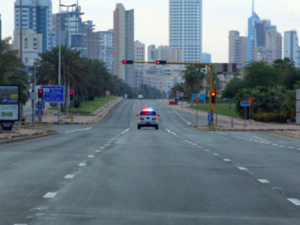 Kuwait under lockdown (AFP File Photo)