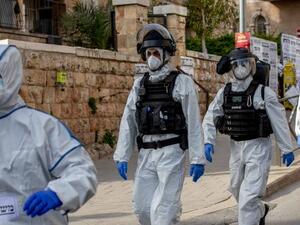 Israel doesn’t hesitate shutting down a Palestinian corona testing clinic (Twitter)