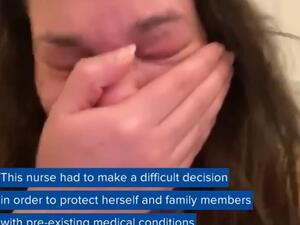 Nurse says she quit her job after she was asked to work in a coronavirus ICU without a face mask (Twitter)