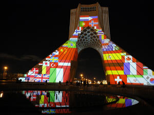 'Where Are the Lebanese and the Iraqi Flags?' Iran Lights Azadi Tower With Flags of Most-Hit COVID-19 Hit Countries