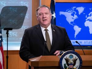 وزير الخارجية الأمريكي، مايك بومبيو