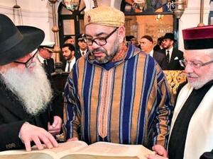 The king of Morocco  visited a center dedicated to the heritage of Moroccan Jews.