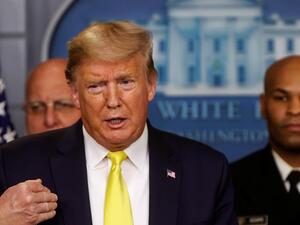 الرئيس الأمريكي دونالد ترامب