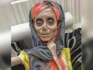 ‘Zombie’ Iranian Angelina Jolie (Twitter)