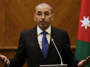 The Jordanian Foreign Minister Ayman Safadi. (File/AFP)