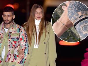 جيجي حديد وزين مالك