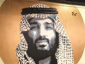 MBS by Saudi graffiti artist Ali Alnefaei (Instagram)