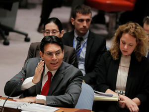 ممثل إسرائيل الدائم في الأمم المتحدة داني دانون