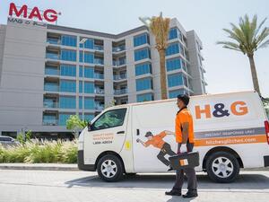 The new MAG FM app allows tenants and owners within MAG developments in Dubai to book home maintenance services online, direct with Hitches & Glitches 
