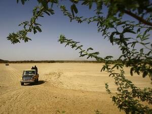 Members of the Sudanese border security patrol along the Sudan-Eritrea border. (AFP)