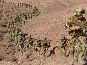 جنود من الجيش المصري في سيناء