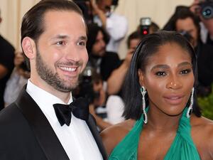 سيرينا ويليامز وزوجها