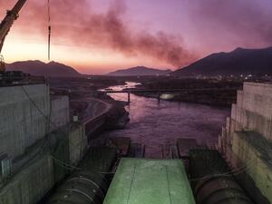 Irrigation and water ministers from the three Nile basin countries will meet via videoconference, Sudan's irrigation ministry said in a statement. EDUARDO SOTERAS / AFP