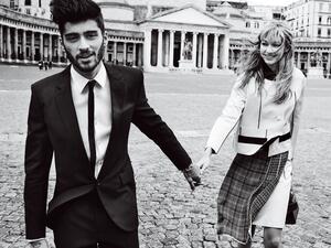 جيجي حديد وزين مالك