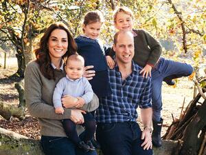 الامير ويليام وعائلته