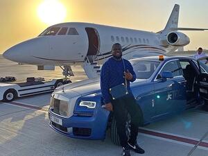 Mr Abbas - who goes by the name Hushpuppi to his fans - is also accused of committing fraud in Europe, America and Nigeria, police said. (Instagram)