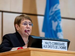 The United Nations top human rights official Michelle Bachelet  (Twitter)