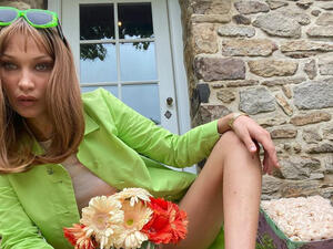 Bella Hadid Goes TOPLESS as She Puts on a Very Risque Display Wearing G-String Bikini Bottoms