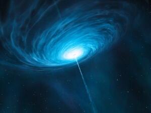 Astronomers Discover "Monster" Quasar from the Early Universe (Twitter)