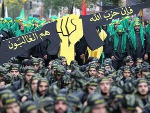 Hezbollah members are seen during Ashura commemorations in southern Beirut in October 2016. (AFP/ File Photo)