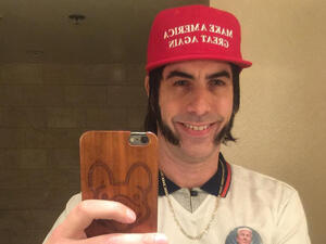 Moment Comedian Sacha Baron Cohen Pulls Racist Prank "Wuhan Flu" on Festival Goers