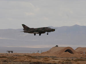 طائرة حربية سورية