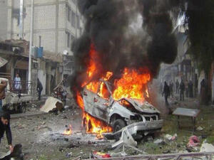 انفجار سيارة مفخخة شمال سوريا / أرشيفية