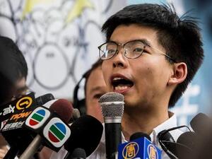 الناشط في هونغ كونغ، جوشوا وونغ