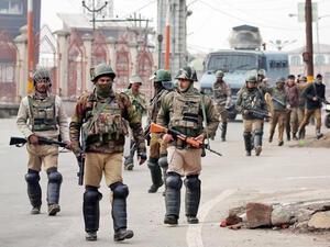 عناصر من الأمن الهندي في كشمير
