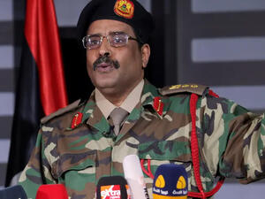  المتحدث باسم "الجيش الوطني الليبي"، أحمد المسماري