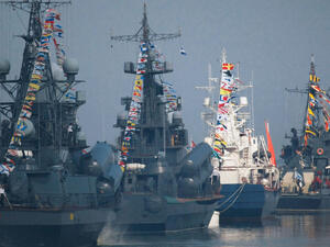 سفن حربية روسية