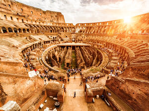 Rome's famous Colosseum  (Shutterstock)	