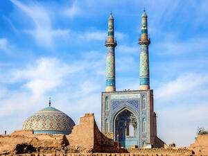 Jame Mosque of Yazd in Iran  (Shutterstock)