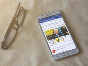 The most common symbol used to identify Antifa is one of two flags, one red and one black. (Shutterstock/ File Photo)