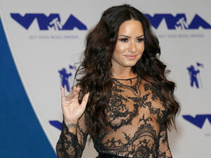 Demi Lovato at the 2017 MTV Video Music Awards held at the Forum in Inglewood, USA. (Shutterstock/ File Photo)