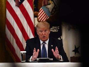 الرئيس الأمريكي دونالد ترامب