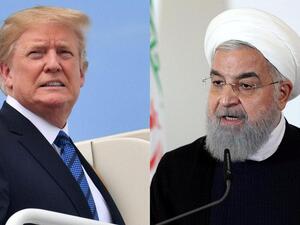 US President Donald Trump (L) and Iranian counterpart Hassan Rouhani. (AFP/ File Photo) US President Donald Trump (L) and Iranian counterpart Hassan Rouhani. (AFP/ File Photo)